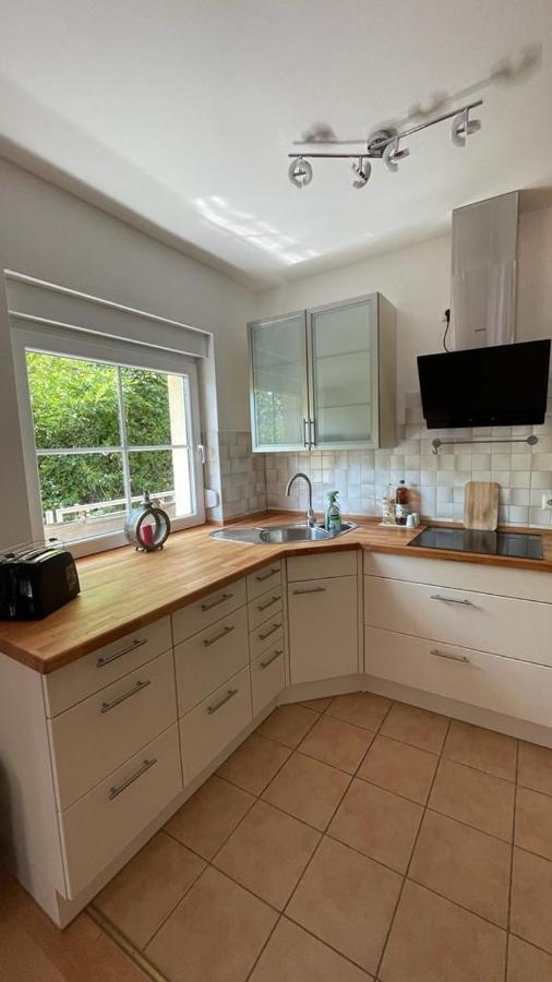 Ferienwohnung Teufelstisch Hinterweidenthal Buitenkant foto